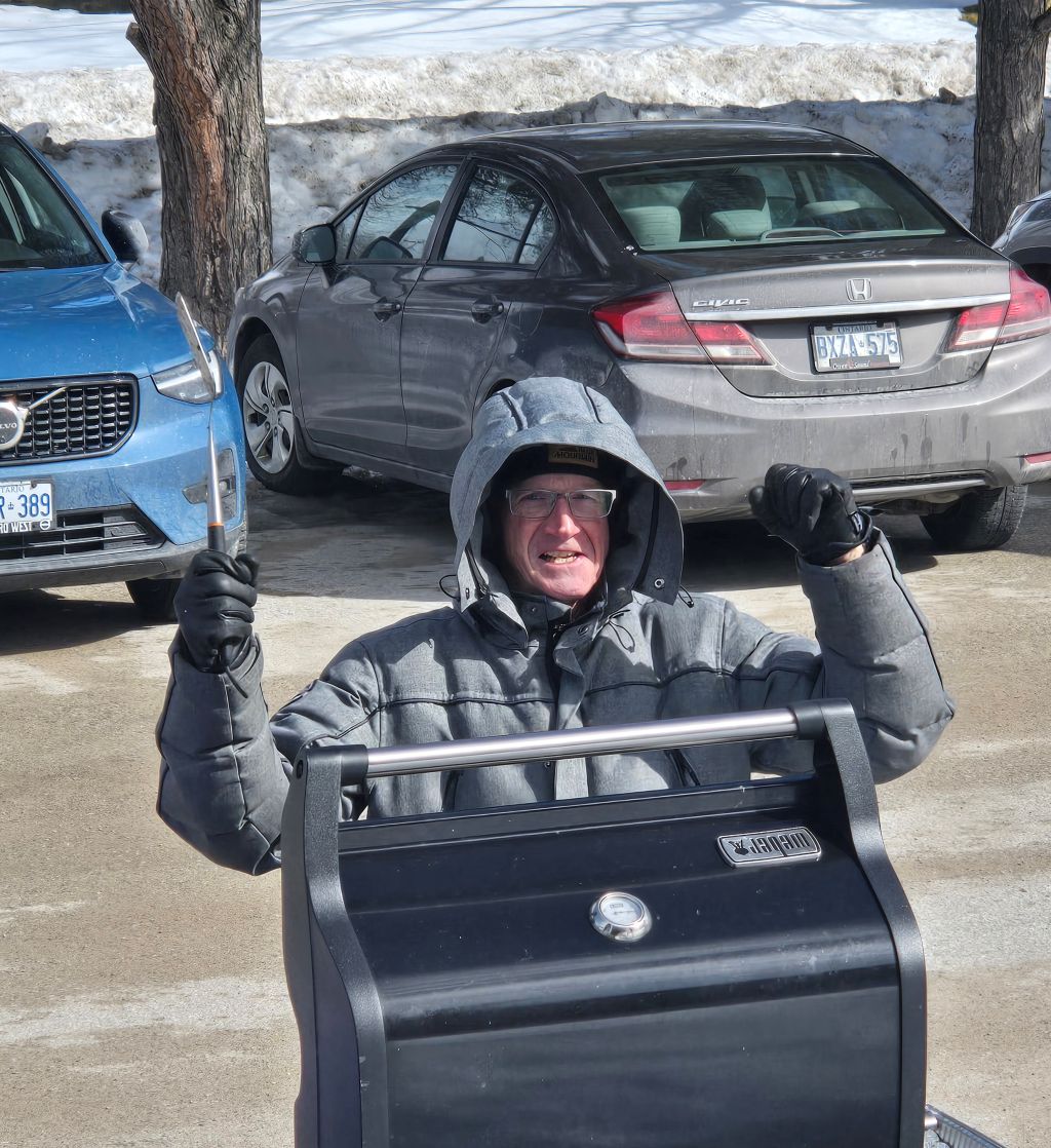 Greg Kinghorn, Master of the BBQ, thank you!